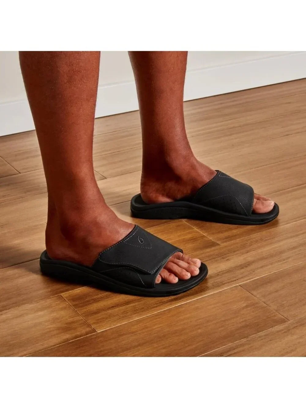OluKai Nalu Men's 13 Water-resistant Full Adjustability Slide Sandal Outdoor